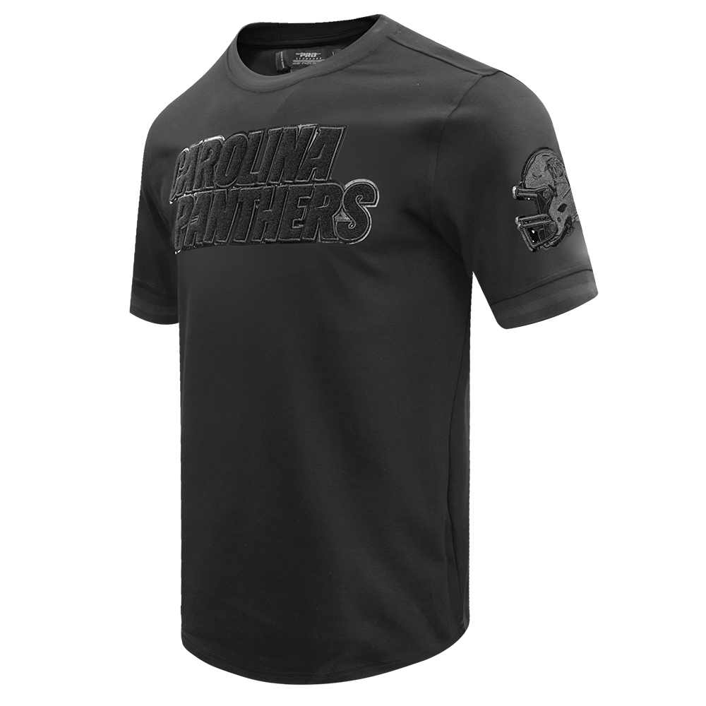NFL CAROLINA PANTHERS TRIPLE BLACK T-SHIRT (TRIPLE NOIR)