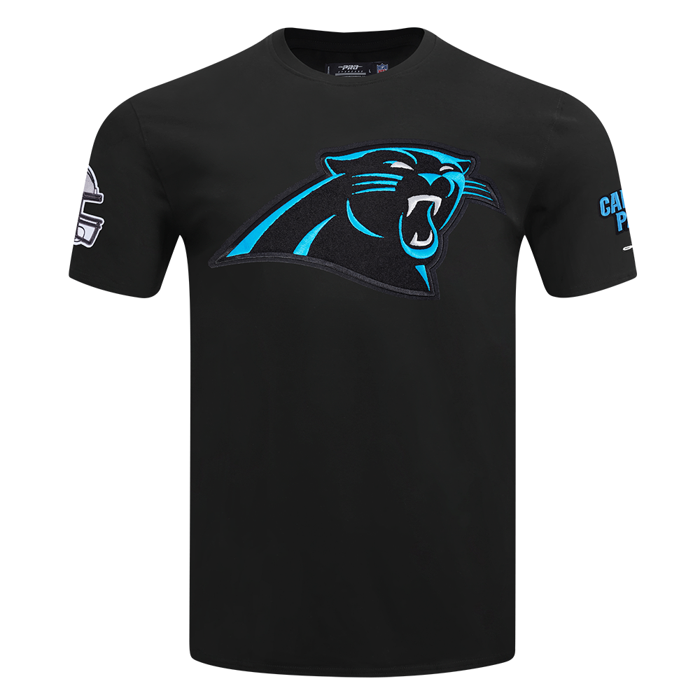 NFL CAROLINA PANTHERS T-SHIRT MASHUP POUR HOMME (NOIR)