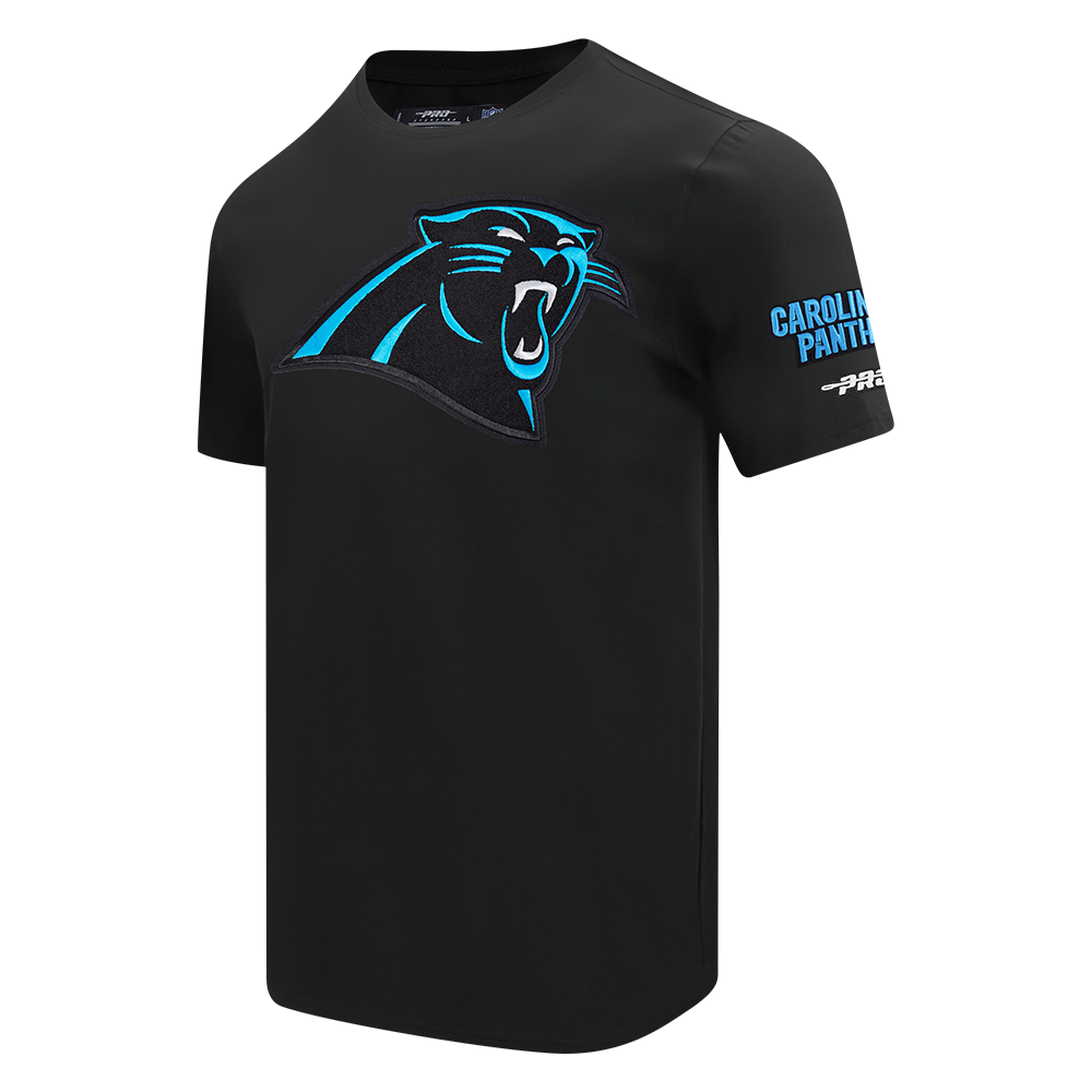 NFL CAROLINA PANTHERS T-SHIRT MASHUP POUR HOMME (NOIR)