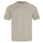 NFL CAROLINA PANTHERS NEUTRAL MEN'S CJ DROP SHOULDER TEE (TAUPE)
