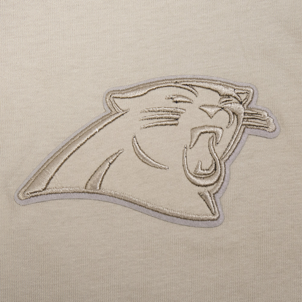 NFL CAROLINA PANTHERS NEUTRAL MEN'S CJ DROP SHOULDER TEE (TAUPE)