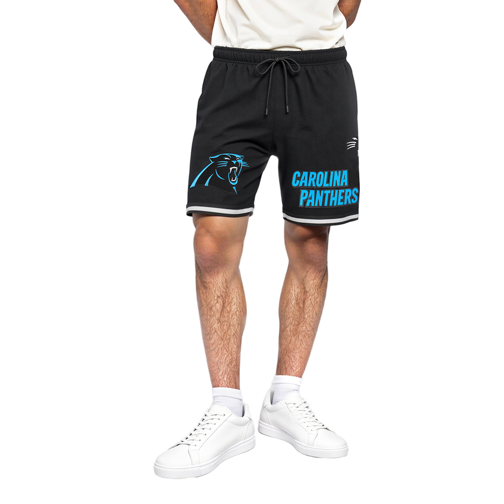 NFL CAROLINA PANTHERS CLASSIC MESH SHORT POUR HOMME (NOIR)