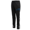 NFL CAROLINA PANTHERS CLASSIC PANTALON D'ENTRAÎNEMENT EN MAILLE DOUBLE POUR HOMME (NOIR)