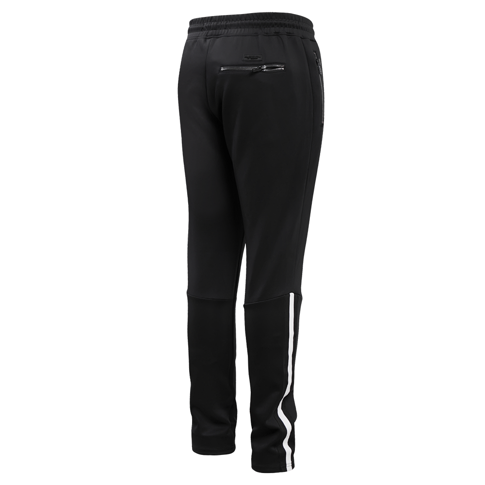 NFL CAROLINA PANTHERS CLASSIC PANTALON D'ENTRAÎNEMENT EN MAILLE DOUBLE POUR HOMME (NOIR)