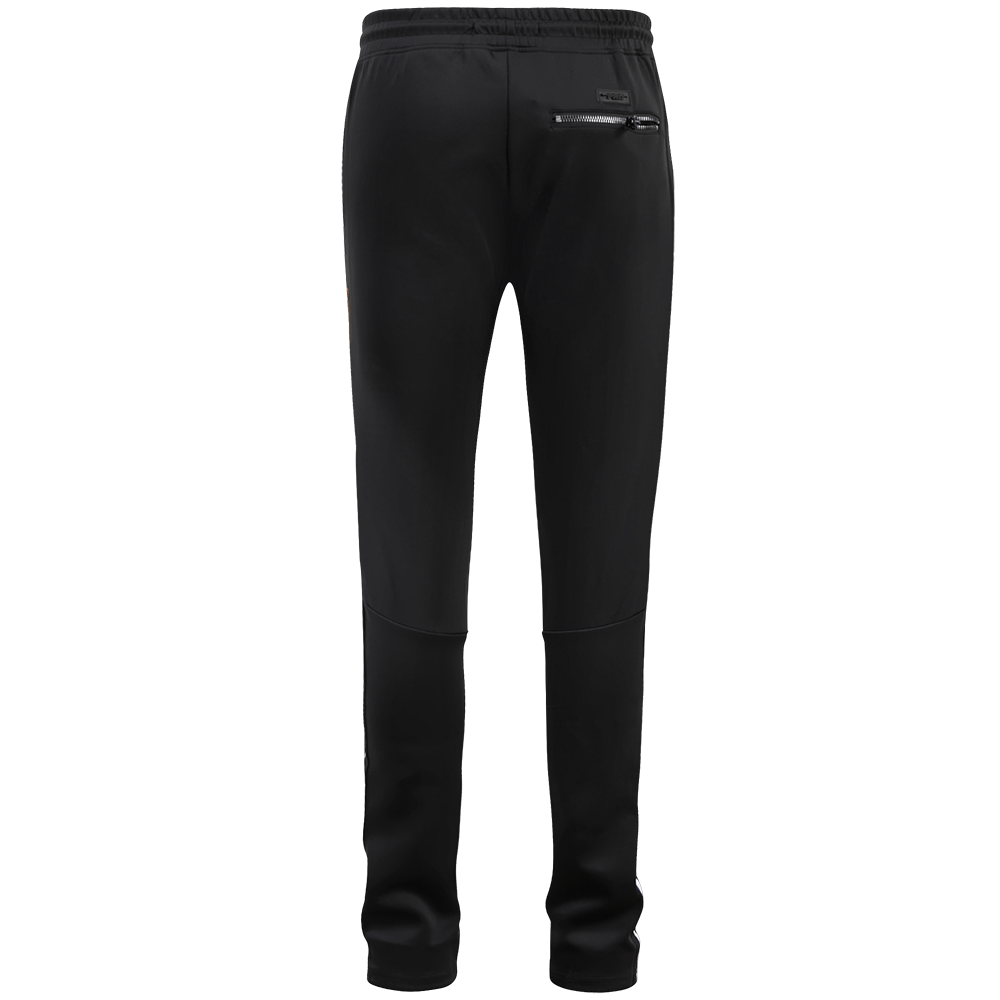 NFL CAROLINA PANTHERS CLASSIC PANTALON D'ENTRAÎNEMENT EN MAILLE DOUBLE POUR HOMME (NOIR)