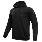 NFL CAROLINA PANTHERS TRIPLE BLACK CHANDAIL À CAPUCHON (TRIPLE NOIR)