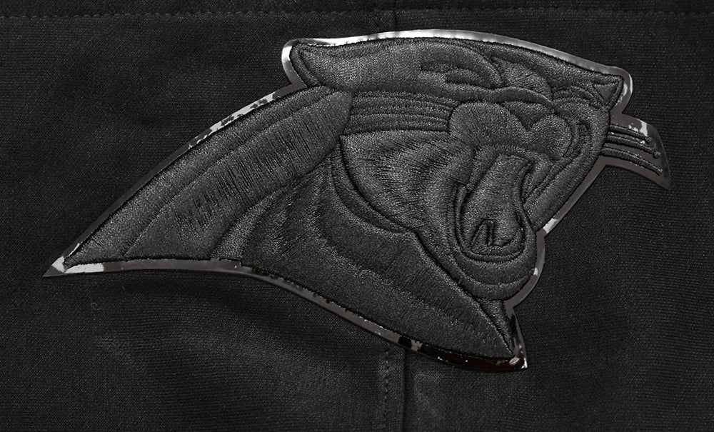 NFL CAROLINA PANTHERS TRIPLE BLACK CHANDAIL À CAPUCHON (TRIPLE NOIR)