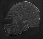 NFL CAROLINA PANTHERS TRIPLE BLACK CHANDAIL À CAPUCHON (TRIPLE NOIR)