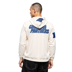 NFL CAROLINA PANTHERS VARSITY BLUES CHANDAIL À CAPUCHON EN MOLLETON POUR HOMME (LIN)