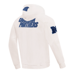 NFL CAROLINA PANTHERS VARSITY BLUES CHANDAIL À CAPUCHON EN MOLLETON POUR HOMME (LIN)