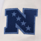NFL CAROLINA PANTHERS VARSITY BLUES CHANDAIL À CAPUCHON EN MOLLETON POUR HOMME (LIN)