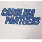 NFL CAROLINA PANTHERS VARSITY BLUES CHANDAIL À CAPUCHON EN MOLLETON POUR HOMME (LIN)