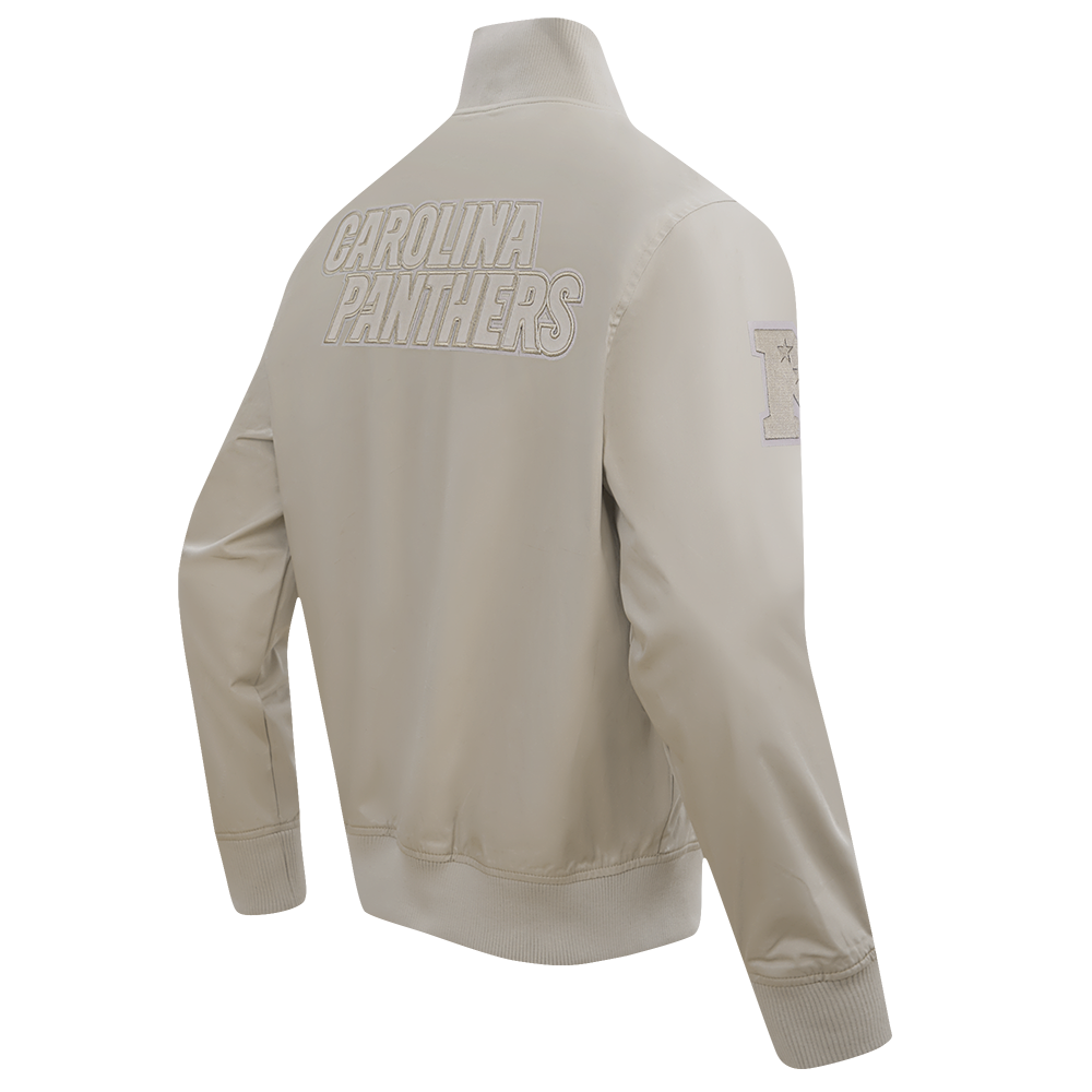 NFL CAROLINA PANTHERS NEUTRAL BLOUSON EN SERGÉ POUR HOMME (TAUPE)