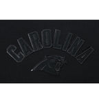 NFL CAROLINA PANTHERS TRIPLE BLACK WOMEN'S FLC CREWNECK (TRIPLE BLACK WOMEN'S)