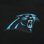 NFL CAROLINA PANTHERS CHANDAIL À CAPUCHON MASHUP COURT CÔTELÉ POUR FEMME (NOIR)