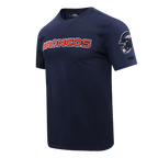 NFL DENVER BRONCOS CLASSIC CHENILLE MEN'S   TEE (MIDNIGHT NAVY)