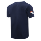 NFL DENVER BRONCOS CLASSIC CHENILLE MEN'S   TEE (MIDNIGHT NAVY)