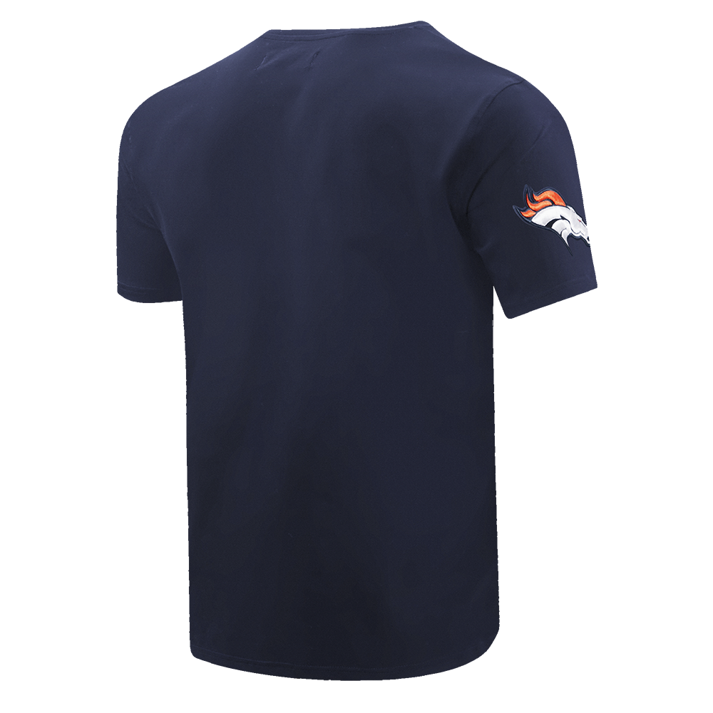 NFL DENVER BRONCOS CLASSIC CHENILLE MEN'S   TEE (MIDNIGHT NAVY)