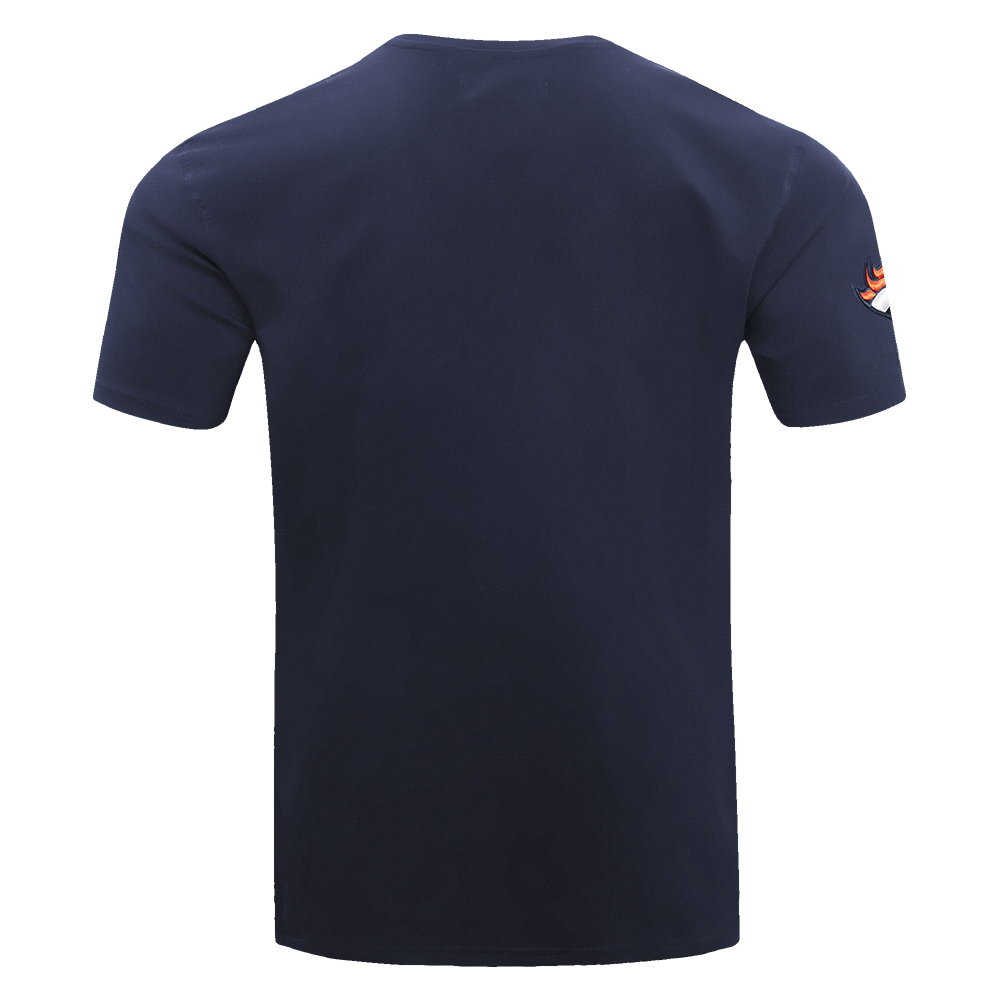 NFL DENVER BRONCOS CLASSIC CHENILLE MEN'S   TEE (MIDNIGHT NAVY)
