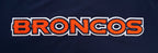 NFL DENVER BRONCOS CLASSIC CHENILLE MEN'S   TEE (MIDNIGHT NAVY)