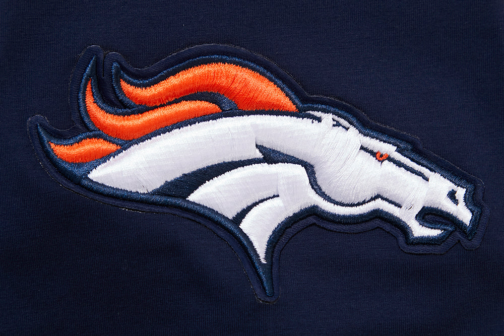 NFL DENVER BRONCOS CLASSIC CHENILLE MEN'S   TEE (MIDNIGHT NAVY)