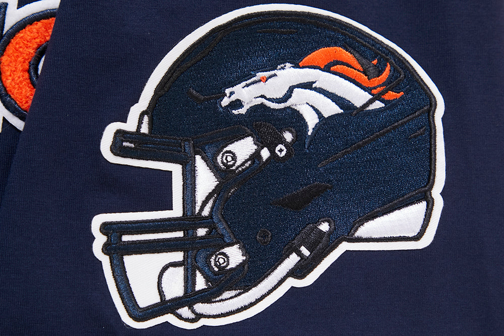 NFL DENVER BRONCOS CLASSIC CHENILLE MEN'S   TEE (MIDNIGHT NAVY)