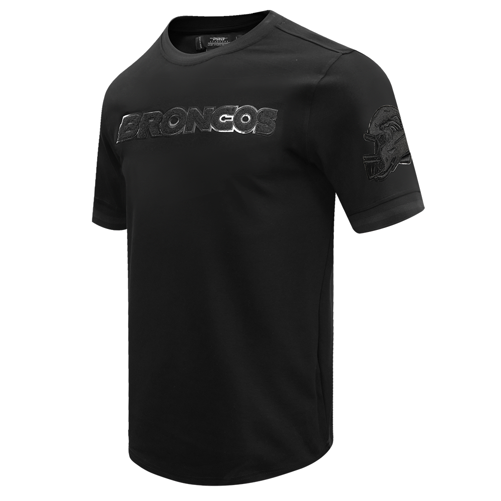NFL DENVER BRONCOS TRIPLE BLACK TEE (TRIPLE BLACK)