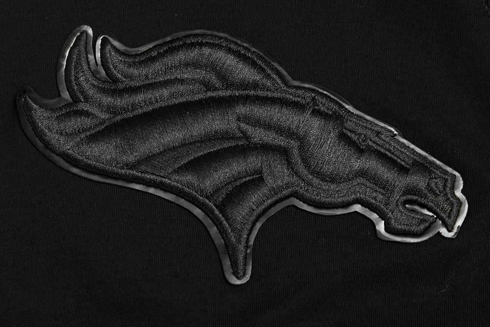 NFL DENVER BRONCOS TRIPLE BLACK T-SHIRT (TRIPLE NOIR)