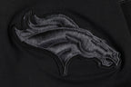 NFL DENVER BRONCOS TRIPLE BLACK T-SHIRT POUR HOMME (TRIPLE NOIR)