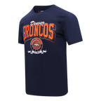 NFL DENVER BRONCOS TEAM BADGE MEN'S WM SJ TEE (MIDNIGHT NAVY)