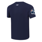 NFL DENVER BRONCOS TEAM BADGE MEN'S WM SJ TEE (MIDNIGHT NAVY)