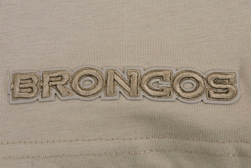 NFL DENVER BRONCOS NEUTRAL MEN'S CJ  DROP SHOULDER TEE (TAUPE)