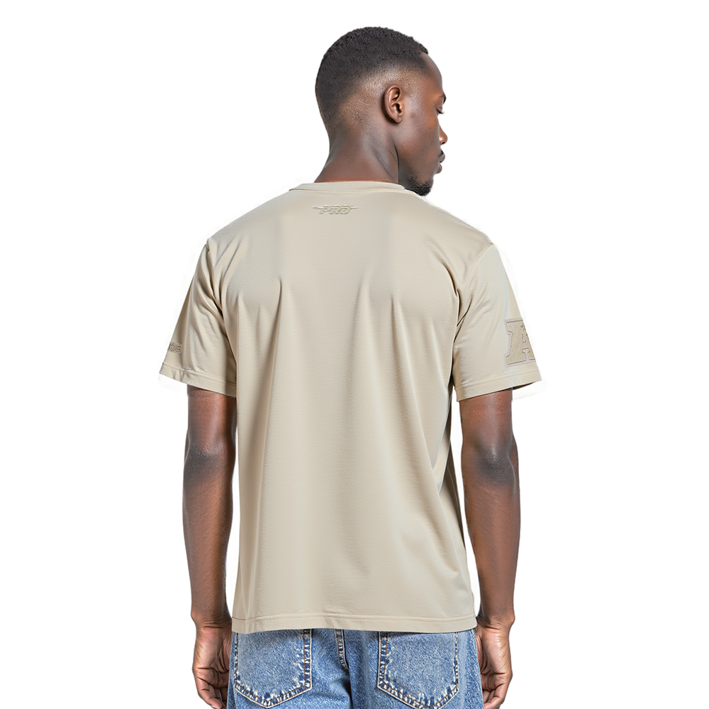 NFL DENVER BRONCOS NEUTRAL MEN'S CJ  DROP SHOULDER TEE (TAUPE)