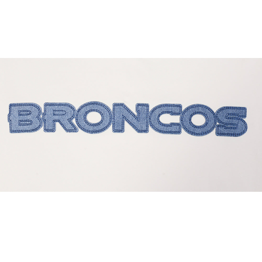 NFL DENVER BRONCOS VARSITY BLUES MEN'S SJ TEE (LINEN)