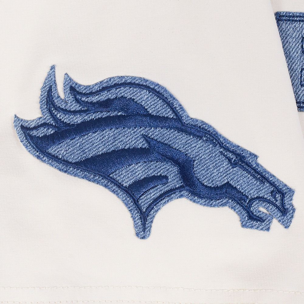 NFL DENVER BRONCOS VARSITY BLUES MEN'S SJ TEE (LINEN)
