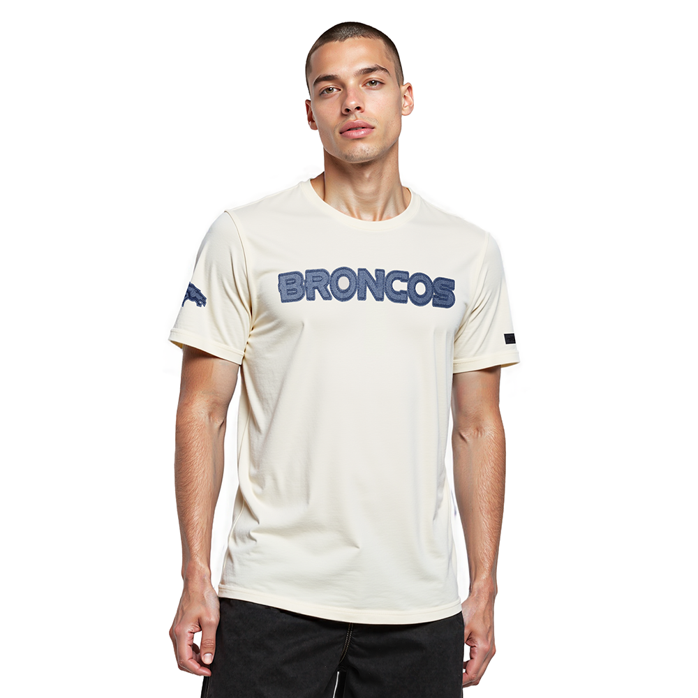 NFL DENVER BRONCOS VARSITY BLUES MEN'S SJ TEE (LINEN)