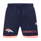 NFL DENVER BRONCOS LOGO MESH SHORT (MIDNIGHT NAVY/ORANGE)