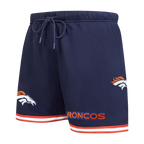 NFL DENVER BRONCOS LOGO MESH SHORT (MIDNIGHT NAVY/ORANGE)