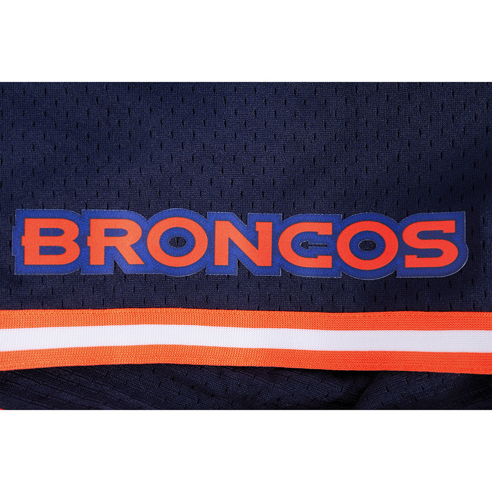 NFL DENVER BRONCOS LOGO MESH SHORT (MIDNIGHT NAVY/ORANGE)