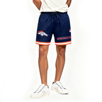 NFL DENVER BRONCOS LOGO MESH SHORT (MIDNIGHT NAVY/ORANGE)