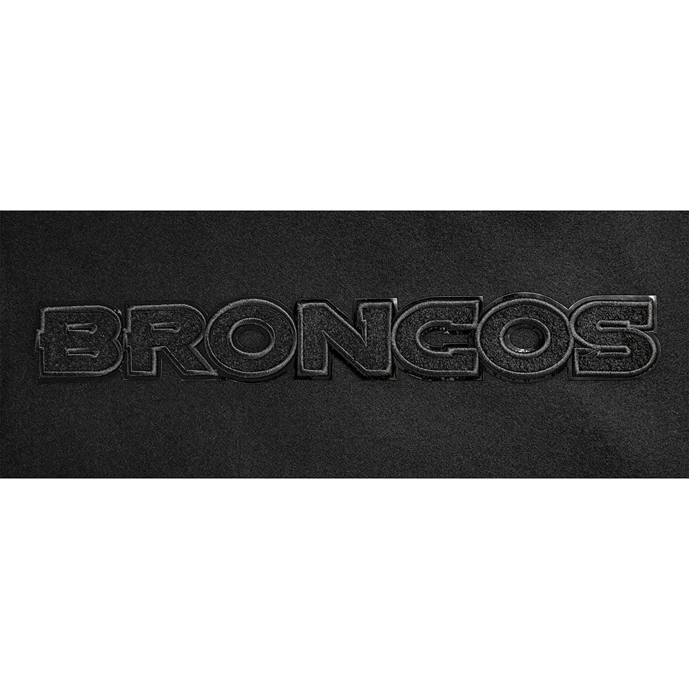 NFL DENVER BRONCOS TRIPLE BLACK BLOUSON COLLÉGIAL EN LAINE POUR HOMME (TRIPLE NOIR HOMME)