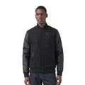 NFL DENVER BRONCOS TRIPLE BLACK BLOUSON COLLÉGIAL EN LAINE POUR HOMME (TRIPLE NOIR HOMME)