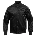 NFL DENVER BRONCOS TRIPLE BLACK BLOUSON EN SATIN POUR HOMME (TRIPLE NOIR HOMME)