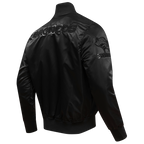 NFL DENVER BRONCOS TRIPLE BLACK BLOUSON EN SATIN POUR HOMME (TRIPLE NOIR HOMME)