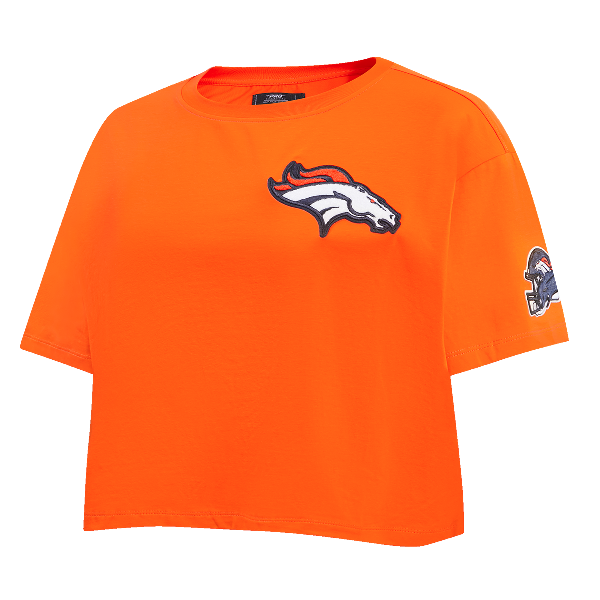 NFL DENVER BRONCOS CLASSIC SINGLE JERSEY BOXY TEE (ORANGE)