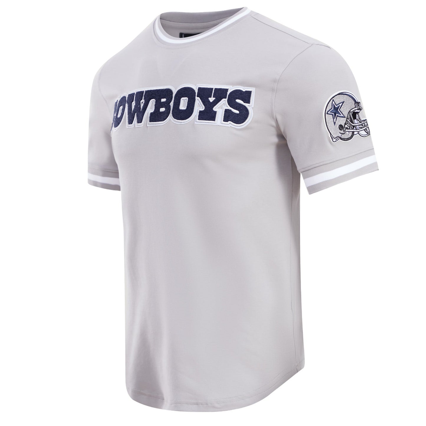 NFL DALLAS COWBOYS CLASSIC CHENILLE MEN'S TEE (GRAY)