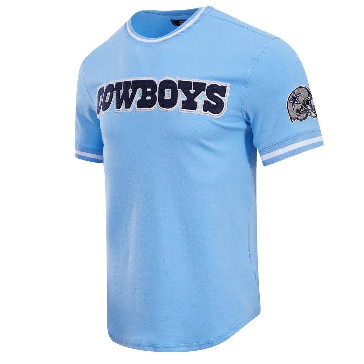 NFL DALLAS COWBOYS CLASSIC CHENILLE MEN'S TEE (UNIVERSITY BLUE)