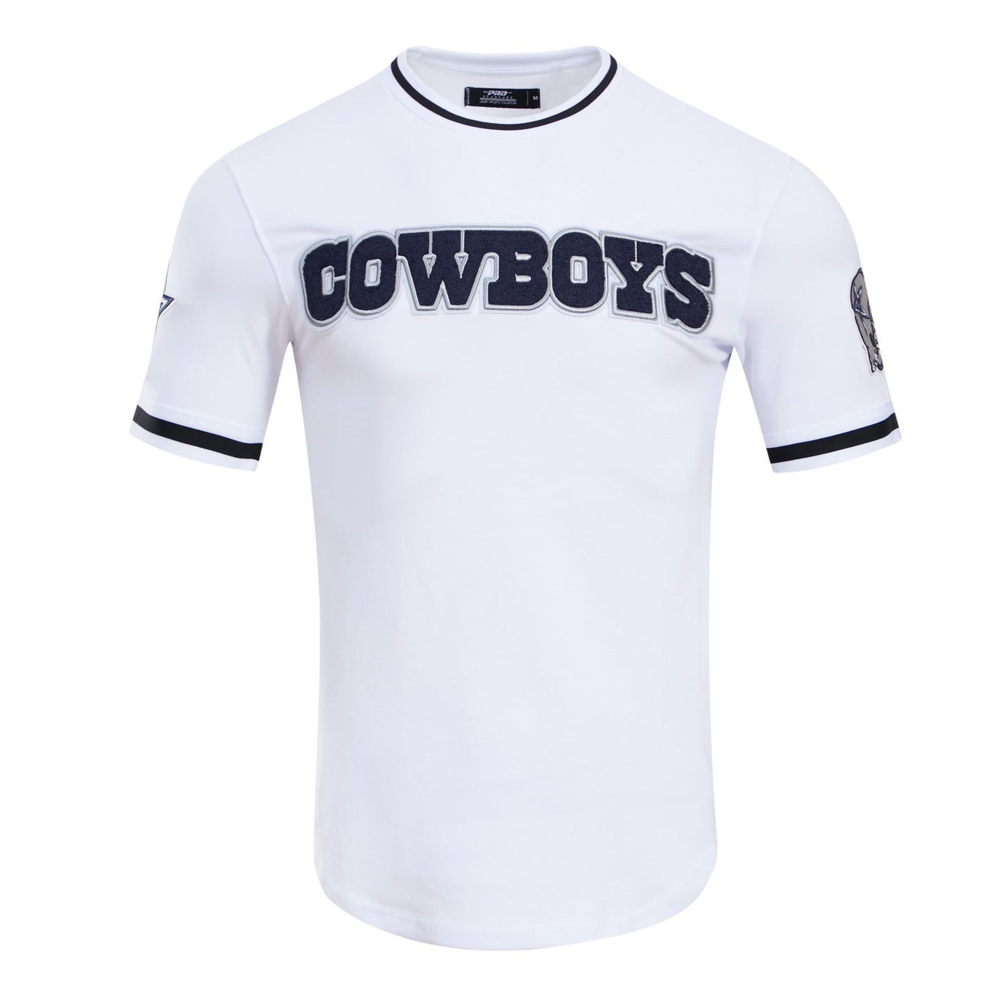 NFL DALLAS COWBOYS CLASSIC CHENILLE MEN'S TEE (WHITE)