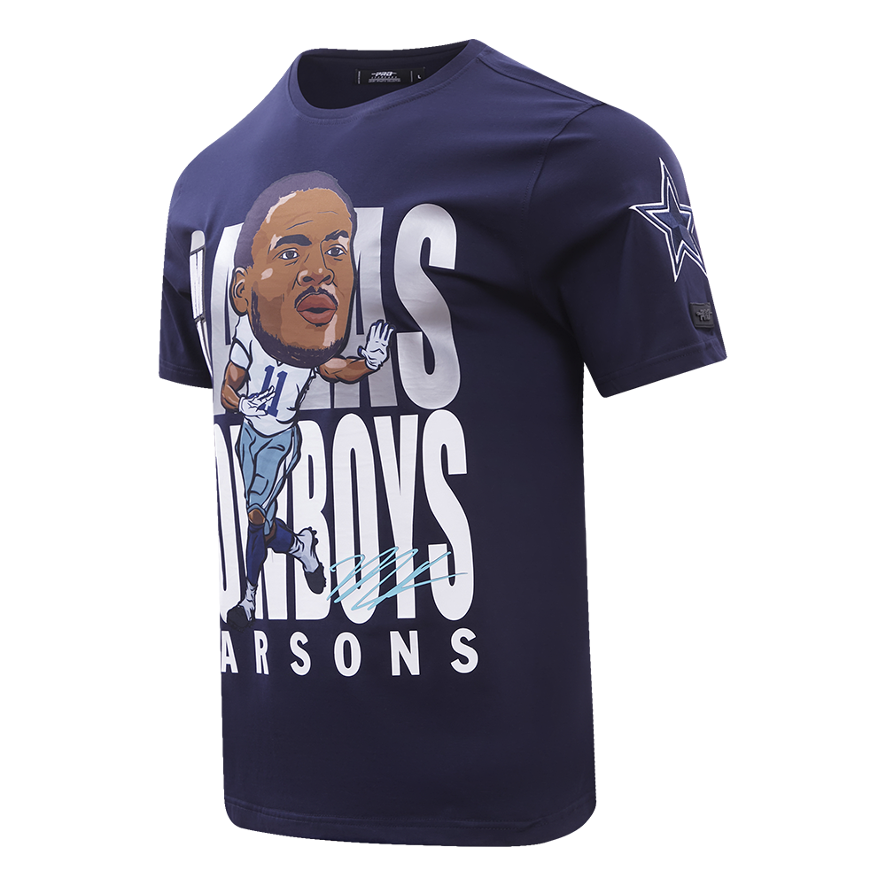 NFL DALLAS COWBOYS MICAH PARSONS #11 REMIX AVATAR T-SHIRT POUR HOMME (MARINE MINUIT)