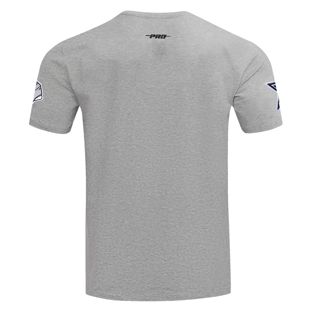 NFL DALLAS COWBOYS SCRIPT TAIL T-SHIRT POUR HOMME (GRIS CHINÉ)